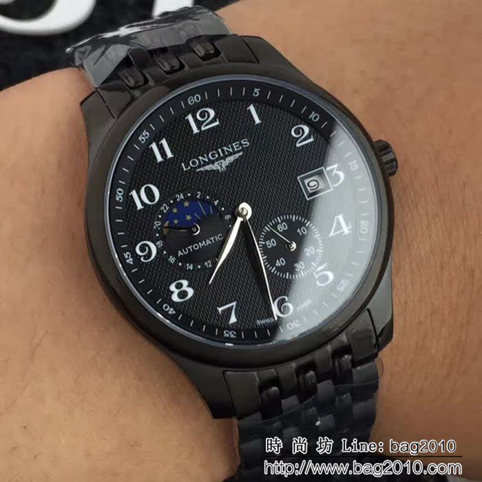 LONGINES浪琴 2018新增色 精緻款男士腕表 WSS1121